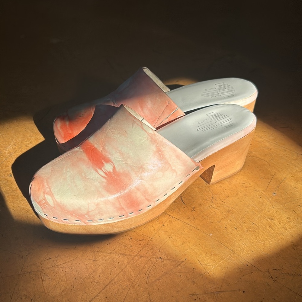 Charlotte Stone Martino Clogs - Size 8 - Picture 2 of 3